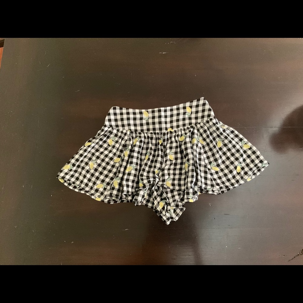 Checkered and Lemon Shorts